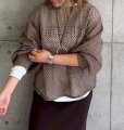 画像2: ●ご予約ポイント対象●【5/23 LIVEご紹介アイテム】ルーズシルエットメッシュプルオーバー＜予約/8＞ (2)