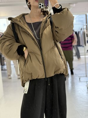 画像1: ●5/25までの期間限定受注●ご予約ポイント対象●【5/22 LIVEご紹介アイテム】コクーンシルエットダウンジャケット（ダウン90/フェザー10）＜予約/11＞