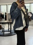画像3: ●5/25までの期間限定受注●ご予約ポイント対象●【5/22 LIVEご紹介アイテム】デニムシャツフーディ＜予約/8＞