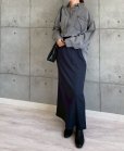画像6: ●数量限定メーカーフリー枠解放●【5/26 LIVEご紹介アイテム】バックボタンデザインテンセルデニムシャツ（セットアップ可能）