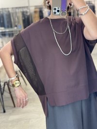 ●数量限定メーカーフリー枠解放●【5/26 LIVEご紹介アイテム】サイドメッシュオーバーT