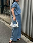 画像8: ●数量限定メーカーフリー枠解放●【5/26 LIVEご紹介アイテム】テンセルデニムキーネックプルオーバー（セットアップ可能）＜予約/6＞