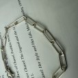 画像2: ●期間限定販売●ERIKA愛用アクセ●【5/30 LIVEご紹介アイテム】スリムチェーンシルバー925ブレスレット（メーカー確認後取り寄せ） (2)