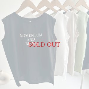 画像6: ●期間限定掲載●◎サラッと素材の大人のロゴシリーズ◎【5/30 LIVEご紹介アイテム】●大人のロゴシリーズ◎タンク（メーカー確認後取り寄せ）