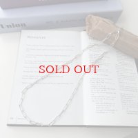 ●期間限定販売●ERIKA愛用アクセ●【5/30 LIVEご紹介アイテム】スリムチェーンシルバー925ネックレス（メーカー確認後取り寄せ）