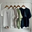 画像1: ●SALE◎サラッと素材の大人のロゴシリーズ◎【7/8 LIVEアイテム】●大人のロゴシリーズ◎半袖トップス (1)