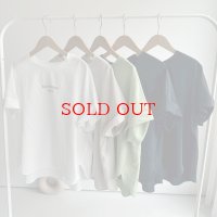 ●期間限定掲載●◎サラッと素材の大人のロゴシリーズ◎【5/30 LIVEご紹介アイテム】●大人のロゴシリーズ◎半袖トップス（メーカー確認後取り寄せ）