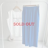 ●きれい色!!●【5/30 LIVEご紹介アイテム】●ブルーイージーパンツ