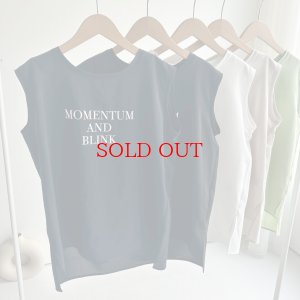 画像5: ●期間限定掲載●◎サラッと素材の大人のロゴシリーズ◎【5/30 LIVEご紹介アイテム】●大人のロゴシリーズ◎タンク（メーカー確認後取り寄せ）