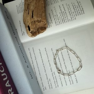 画像1: ●期間限定販売●ERIKA愛用アクセ●【5/30 LIVEご紹介アイテム】スリムチェーンシルバー925ブレスレット（メーカー確認後取り寄せ）