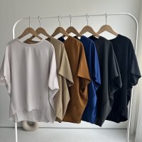 ●期間限定掲載●◎サラッと素材の大人のセットアップシリーズ◎【6/3 LIVEご紹介アイテム】●大人のセットアップシリーズ◎トップス（メーカー確認後取り寄せ）