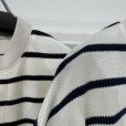 画像7: ●在庫限り●1日半のみの超短期販売●月曜朝9時まで●【6/6 LIVEご紹介アイテム】●キーネックボーダーロングトップス