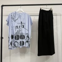 ●在庫限り●1日半のみの超短期販売●月曜朝9時まで●【6/6 LIVEご紹介アイテム】●殴り書きストライプオーバーシャツ