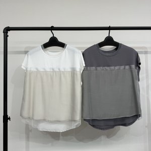 画像1: ●在庫限り●1日半のみの超短期販売●月曜朝9時まで●【6/6 LIVEご紹介アイテム】●ライン切替デザインT