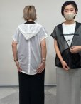 画像8: ●在庫限り●1日半のみの超短期販売●月曜朝9時まで●【6/6 LIVEご紹介アイテム】●メッシュ半袖ジップフーディ