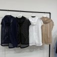 画像2: ●在庫限り●1日半のみの超短期販売●月曜朝9時まで●【6/6 LIVEご紹介アイテム】●メッシュ半袖ジップフーディ (2)
