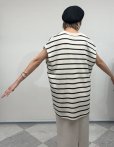 画像10: ●在庫限り●1日半のみの超短期販売●月曜朝9時まで●【6/6 LIVEご紹介アイテム】●キーネックボーダーロングトップス