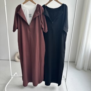 画像1: ●前後2WAY●UVカット/汗染み防止/吸水速乾●【6/10 LIVEご紹介アイテム】■2WAYジップワンピース