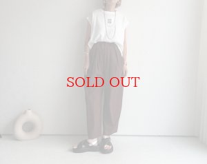 画像11: ●期間限定掲載●◎機能性◎機能性(接触冷感/撥水/防シワ/ストレッチ)シリーズ◎【6/14 LIVEご紹介アイテム】●超楽ちん◎タックデザインイージーパンツ(メーカー確認後取り寄せ)