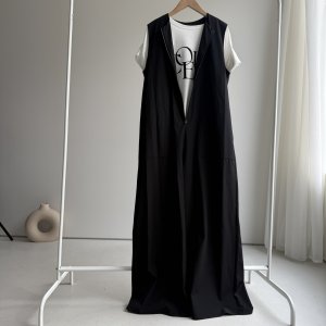 画像1: ●期間限定掲載●◎機能性(接触冷感/撥水/防シワ/ストレッチ）シリーズ【6/14 LIVEご紹介アイテム】●高身長さんにもオススメ◎ハーフジップジャンプスーツ