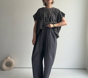 画像6: ●使える大人っぽロゴT●【6/14 LIVEご紹介アイテム】●フレンチスリーブロゴT(メーカー確認後取り寄せ)