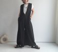 画像3: ●期間限定掲載●◎機能性(接触冷感/撥水/防シワ/ストレッチ）シリーズ【6/14 LIVEご紹介アイテム】●高身長さんにもオススメ◎ハーフジップジャンプスーツ (3)