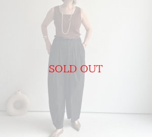 画像8: ●期間限定掲載●◎機能性◎機能性(接触冷感/撥水/防シワ/ストレッチ)シリーズ◎【6/14 LIVEご紹介アイテム】●超楽ちん◎タックデザインイージーパンツ(メーカー確認後取り寄せ)