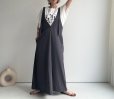 画像6: ●期間限定掲載●◎機能性◎機能性(接触冷感/撥水/防シワ/ストレッチ）シリーズ◎【6/14 LIVEご紹介アイテム】●高身長さんにもオススメ◎深Vジャンパースカート（メーカー確認後取り寄せ）