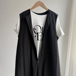 画像2: ●期間限定掲載●◎機能性(接触冷感/撥水/防シワ/ストレッチ）シリーズ【6/14 LIVEご紹介アイテム】●高身長さんにもオススメ◎ハーフジップジャンプスーツ