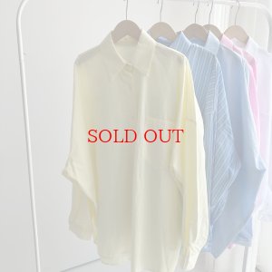 画像2: ●期間限定●やっと見つけた!!理想のBIGシャツ【6/17 LIVEご紹介アイテム】オーバーカラーシャツ＜予約/7＞