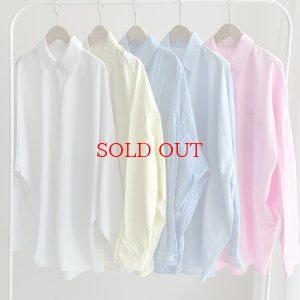 画像1: ●期間限定●やっと見つけた!!理想のBIGシャツ【6/17 LIVEご紹介アイテム】オーバーカラーシャツ＜予約/7＞