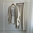 画像2: ●期間限定●大人っぽセットアップ【6/17 LIVEご紹介アイテム】ニットソーセットアップ＜予約/7＞ (2)