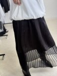 画像5: ●期間限定●【6/18 LIVEご紹介アイテム】シアー切替プリーツスカート＜予約/8＞