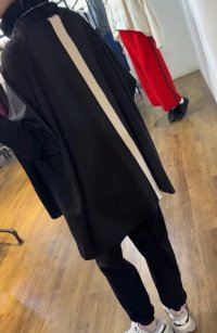 ●バックラインがオシャレ◎●期間限定●ご予約ポイント対象【6/20 LIVEご紹介アイテム】バックラインポンチョトップス＜予約/9＞