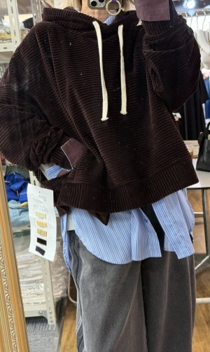画像2: ●配色カフスがオシャレ●期間限定●ご予約ポイント対象【6/20 LIVEご紹介アイテム】配色カフスデザインシャツ＜予約/9＞