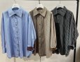 画像1: ●配色カフスがオシャレ●期間限定●ご予約ポイント対象【6/20 LIVEご紹介アイテム】配色カフスデザインシャツ＜予約/9＞ (1)