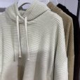 画像3: ●他にはない素材感でオシャレ感◎●期間限定●ご予約ポイント対象【6/20 LIVEご紹介アイテム】太リブコーデュロイドルマンフーディ（セットアップ可能）＜予約/9-10＞