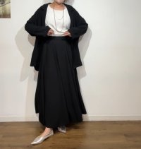 ●さらとろ素材で高見え◎●期間限定●ご予約ポイント対象【6/20 LIVEご紹介アイテム】さらとろシリーズフレアスカート（セットアップ可能）＜予約/9＞