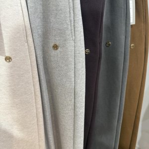 画像3: ●メーカー在庫限り●30日まで●【11/28 LIVEアイテム】裏起毛美シルエット!!スエットワイドパンツ（セットアップ可能）