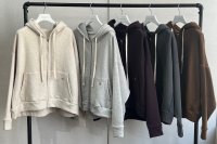 ●スカートやパンツともセットアップ可能●期間限定●ご予約ポイント対象【6/20 LIVEご紹介アイテム】裏起毛オーバーシルエットジップフーディ（セットアップ可能）＜予約/9-10＞