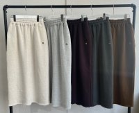 ●あの！美シルエットスエットパンツシリーズのナロースカート裏起毛タイプ!!●期間限定●ご予約ポイント対象【6/20 LIVEご紹介アイテム】裏起毛美シルエット!!スエットナロースカート（セットアップ可能）＜予約/9-10＞