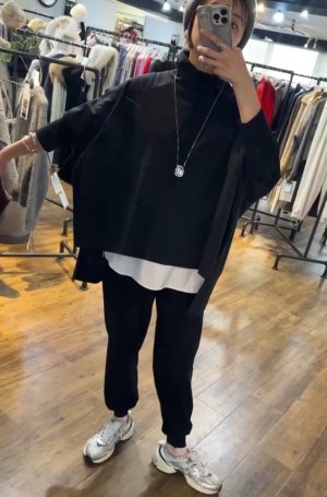 画像2: ●バックラインがオシャレ◎●期間限定●ご予約ポイント対象【6/20 LIVEご紹介アイテム】バックラインポンチョトップス＜予約/9＞
