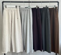 ●あの！美シルエットスエットパンツが裏起毛に!!●期間限定●ご予約ポイント対象【6/20 LIVEご紹介アイテム】裏起毛美シルエット!!スエットワイドパンツ（セットアップ可能）＜予約/9-10＞