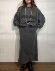 画像2: ●あの！美シルエットスエットパンツシリーズのナロースカート裏起毛タイプ!!●期間限定●ご予約ポイント対象【6/20 LIVEご紹介アイテム】裏起毛美シルエット!!スエットナロースカート（セットアップ可能）＜予約/9-10＞ (2)