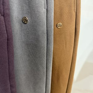 画像6: ●メーカー在庫限り●30日まで●【11/28 LIVEアイテム】裏起毛美シルエット!!スエットワイドパンツ（セットアップ可能）