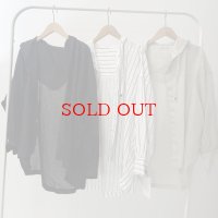 ●SALE●【7/8 LIVEアイテム】リネンミックスオーバーフーディ