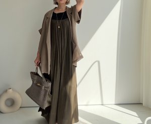 画像12: ●動くだけでステキ!!【6/24 LIVEご紹介アイテム】ドレープデザインキャミワンピ