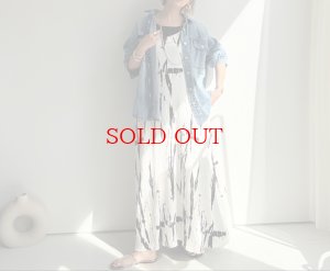 画像9: ●期間限定●大人配色【6/17 LIVEご紹介アイテム】大人タイダイキャミワンピ<予約/7>