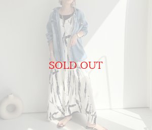 画像13: ●期間限定●大人配色【6/17 LIVEご紹介アイテム】大人タイダイキャミワンピ<予約/7>