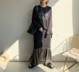 画像3: ●晩夏〜秋の新作をいち早くご紹介◎ゆるっとシルエットが可愛い!!【6/28 LIVEご紹介アイテム】ゆるっとシアーロゴトップス (3)